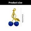 Unique Cherry Keychain Crafted Fashion Pendant Cherry Key Pendant Metal Texture Present for Girls Woman Fashion Lover