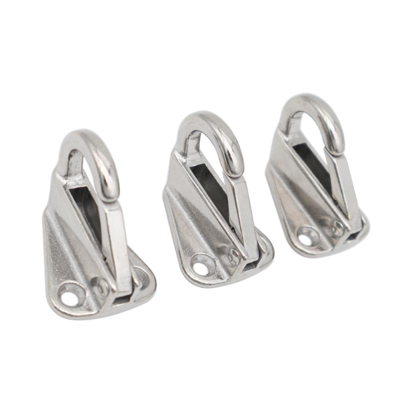 316 Stainless Steel Spring Snap Hook for Boat Fender Robust Rustproof Marine Docking Clip Accessory