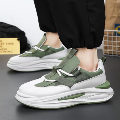 Autumn Men's Shoes Breathable Anti-slip Wear-resistant Casual Sports Shoes Outdoor Thick Soles To Raise Shoes Running Shoes
