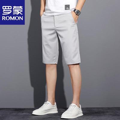 Men's Ice Silk Straight-Leg Casual Shorts