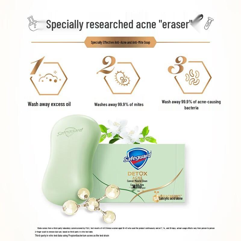 Safeguard Anti-Akne Milbenreinigende Detox-Seife