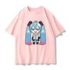 Cute Fun Pattern Short Sleeve Kids Summer 100% Cotton Casual Comfortable Tops Men's & Women's Outdoor Loose T-Shirt