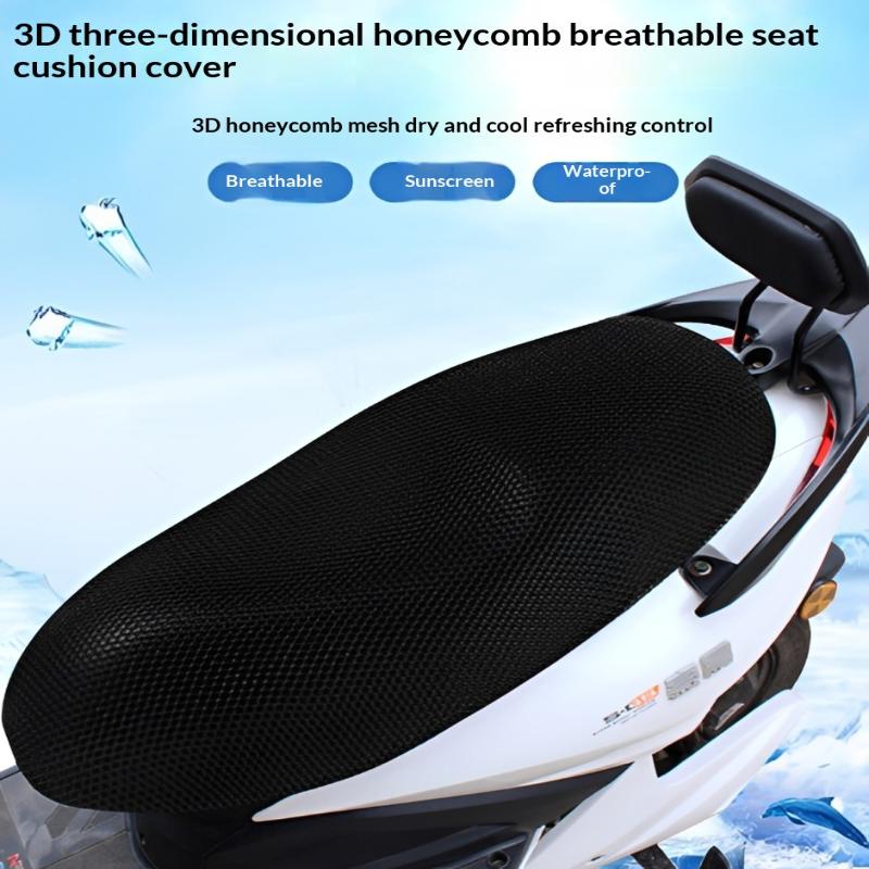 Breathable 3D Mesh Auto Seat Cover Anti-Slip Waterproof Durable M-3XL Size for All Season Car Interior Protection