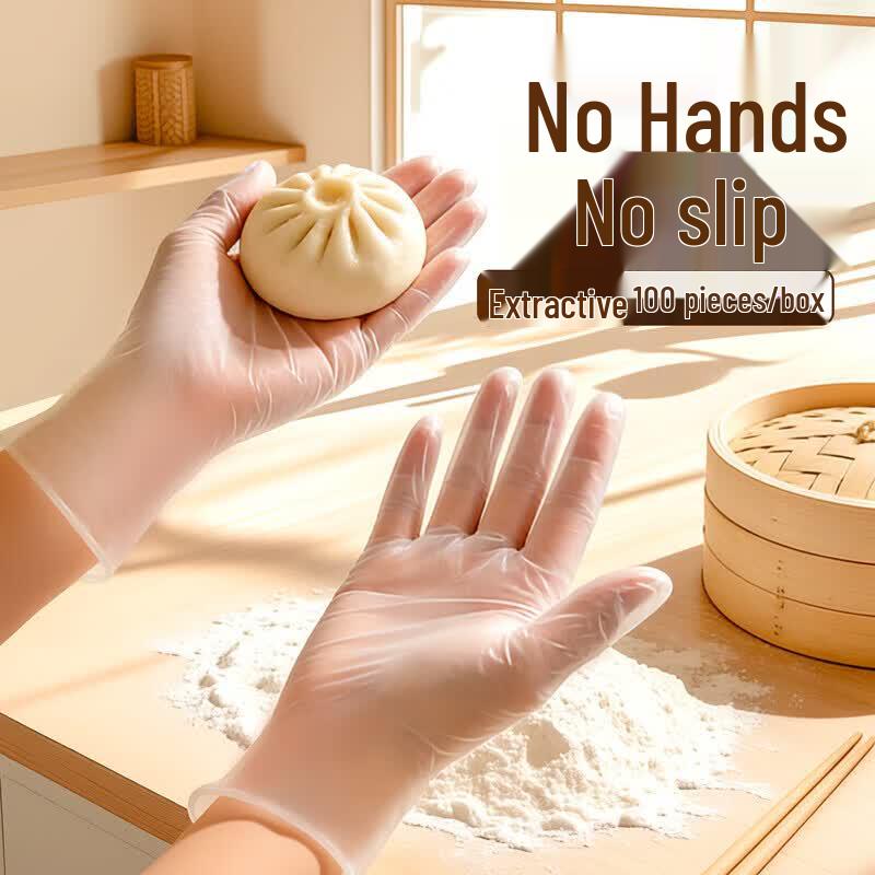 Extended PVC Disposable Household Gloves