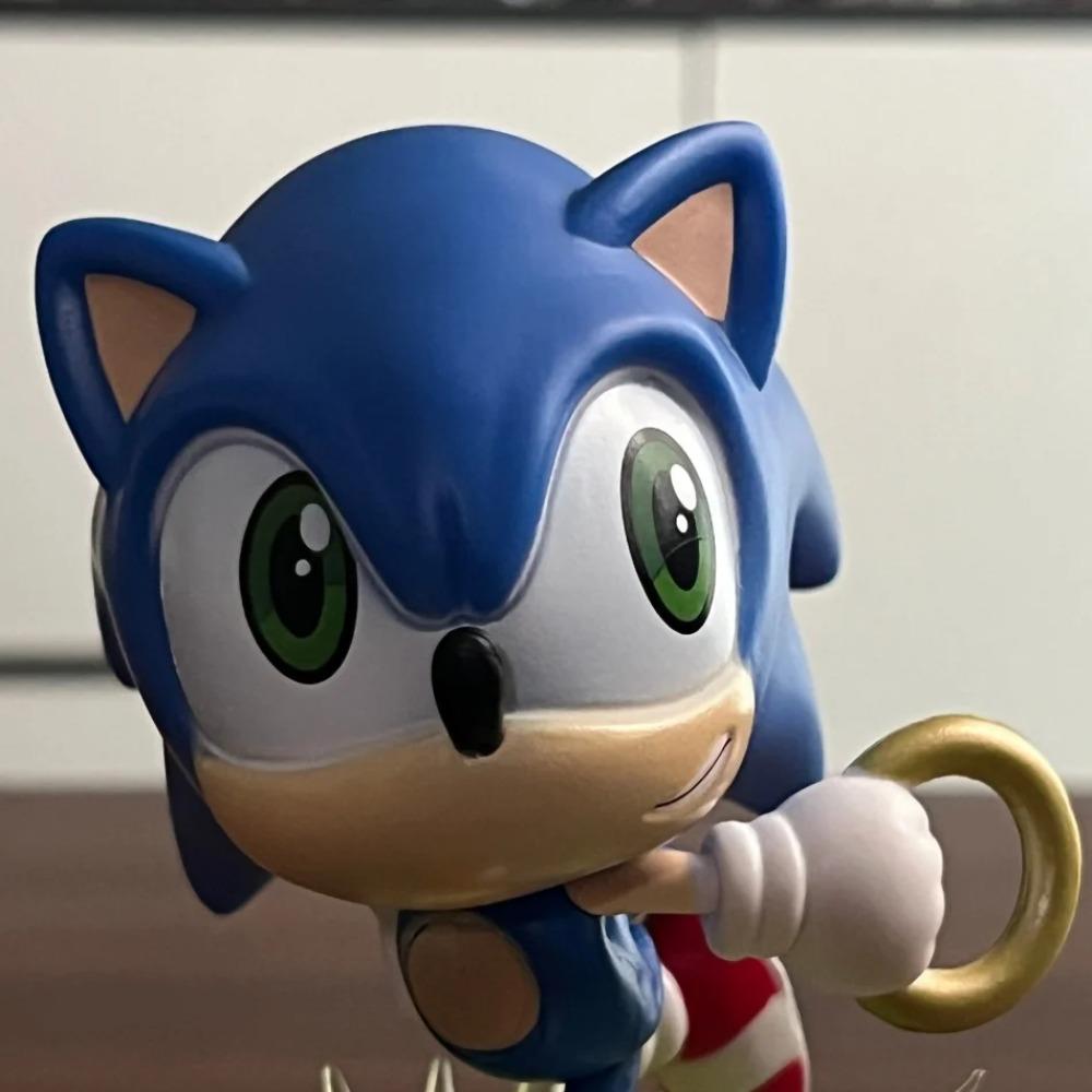 11CM Anime PVC Best Selling Sonic Character Toy Hedgehog Shadow Tail Action Doll Model Kids Animal Toy Birthday Gifts