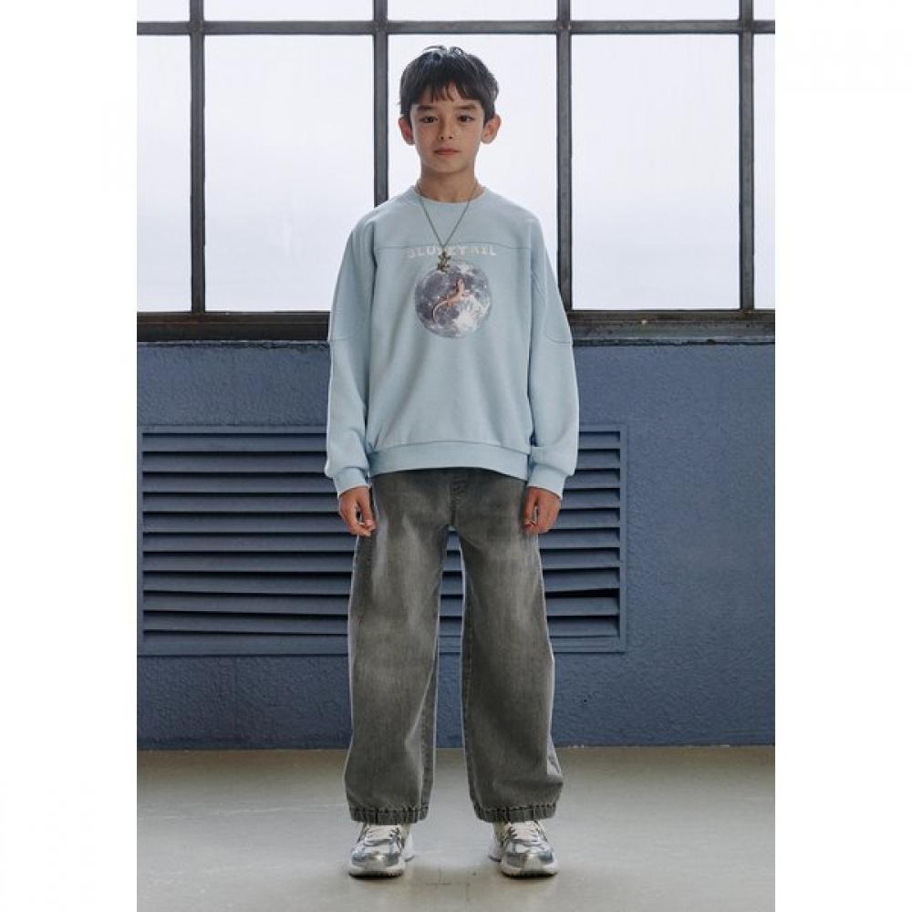 Bluetail Sky Blue Sweatshirt Aaa2ts05sb