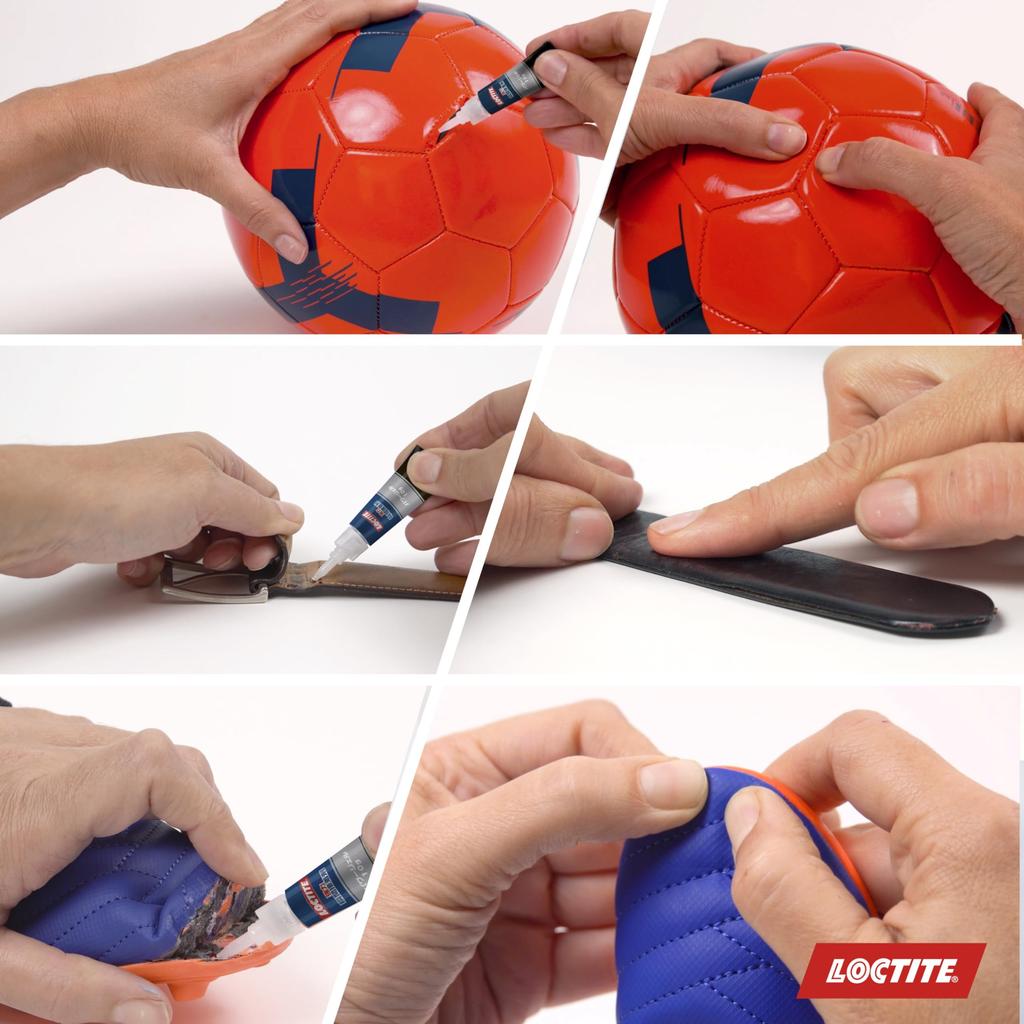 LOCTITE Power Gel Super Strong Instant for Use On Vertical Surfaces Without Tipping Highly and and Versatile Adhesive, 10g, Over. Flexible, Shock-