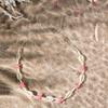 New Shell Necklace Elegant Rope Handmade Pink Starfish Necklace Shell Necklace Simple and Fashionable