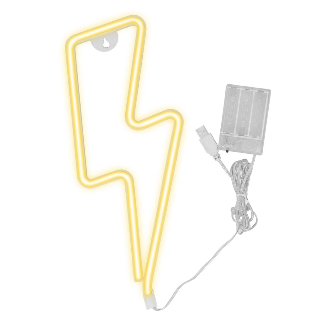 LED Neon Signs Light Night Decorative Lamp USB Battery for Wall Decor Room Decorations