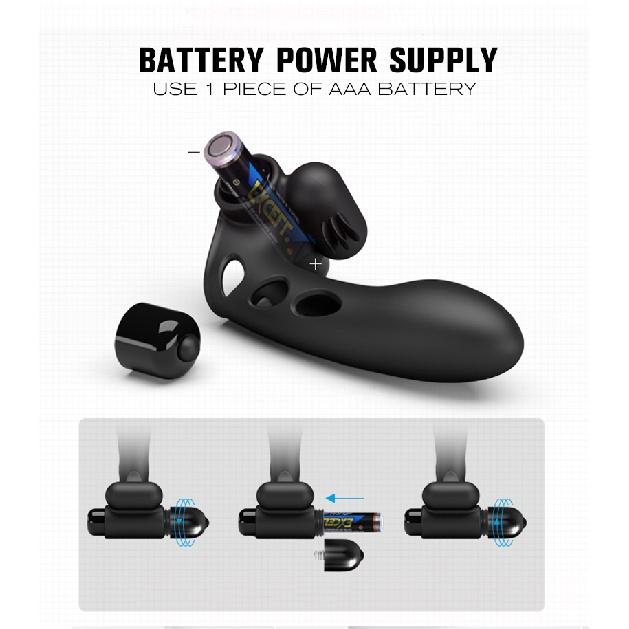 Silicone Finger Sleeve Vibrator For Women 10 Mode Vibrating G-spot Clitoris Anus Stimulator Adult Sex Toys Lover Couple Sex