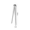 1Pcs Long-handled Stainless Steel Food Clamp Barbecue Tongs Meat Steak Ice Salad Clip Cooking Utensils for Kitchen Convenience