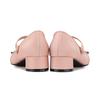 Barbara Leather Round Ribbon Mary Jane Pumps 3.5cm 2colors Bbj116
