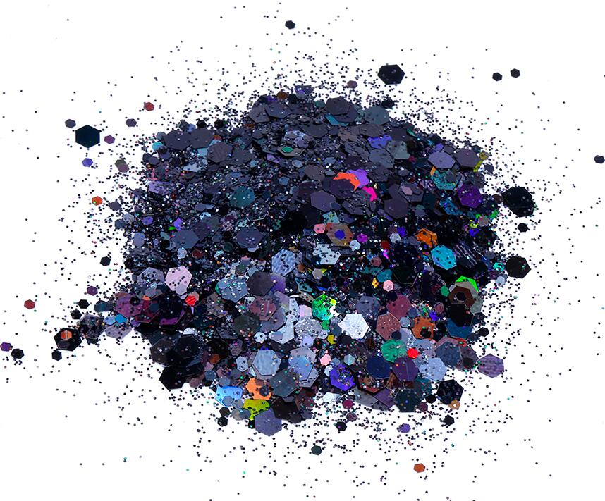 Multi-color Nail Sequins  Nail Art Flake Nail Glitter Paillette Mixed  Thin Shining 3D  Stickers Manicure Make up DIY