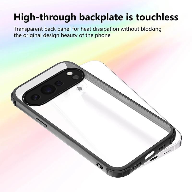 Fashion New Model Transparent Case for Google Pixel 9A Pixel 10 Pro XL Clear Shockproof Soft Phone Cover for Google Pixel 10 Pro