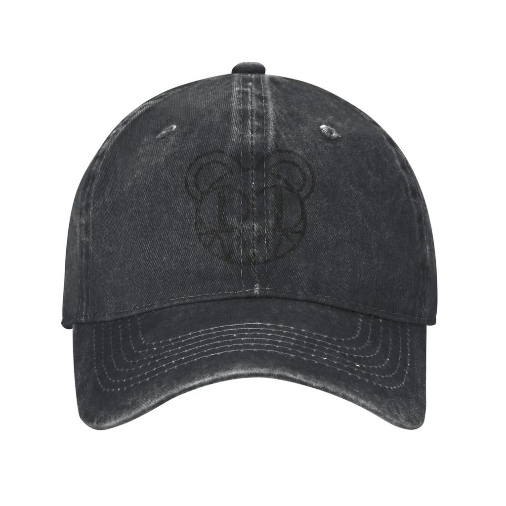 Lässige Radioheads Baseballkappe für Unisex Damen Used Denim Gewaschene Kopfbedeckung Outdoor Workouts Geschenk Hüte Kappe