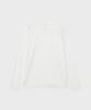 NOIRER Silky Blended Crew Neck T-Shirt (White)