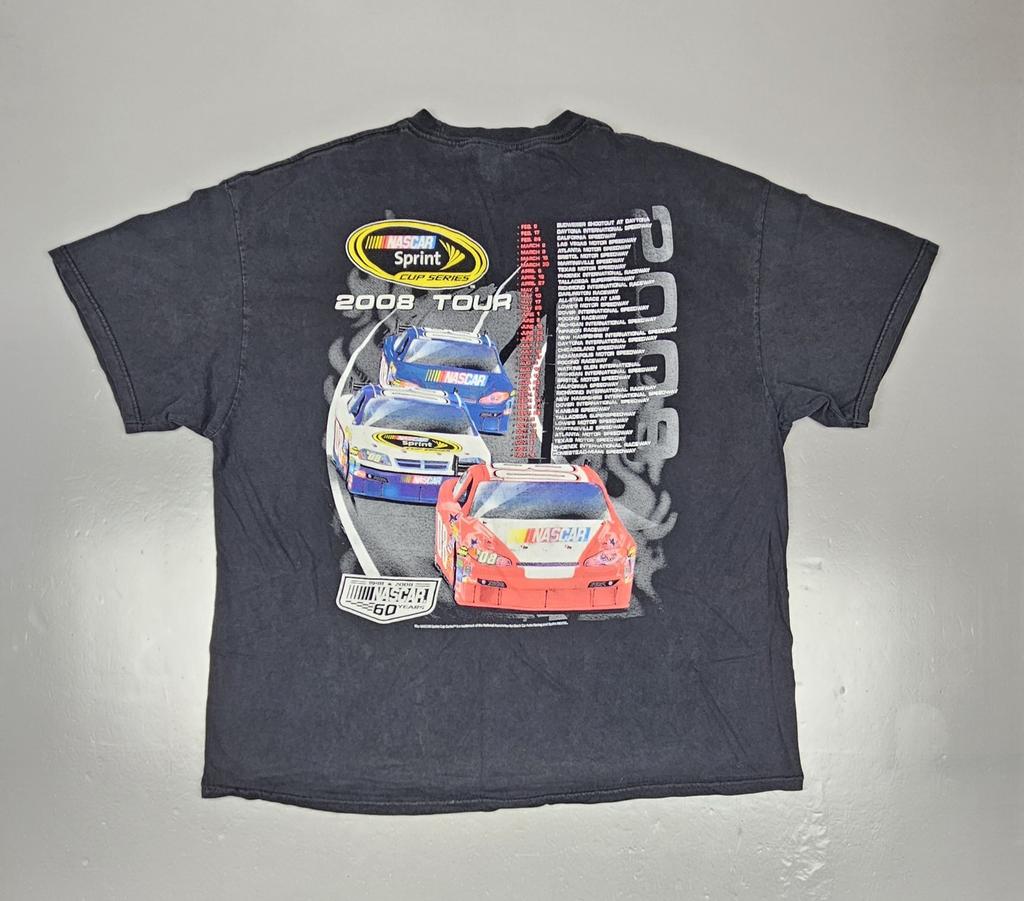 Tennessee River Nascar T-Shirt Mens 2XL 2008 Sprint Cup Series Y2k Double Sided Unisex T-Shirt