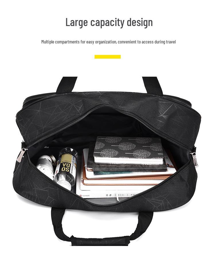 Geantă de umăr de fitness pentru bărbați cu capacitate mare pentru exterior 2025