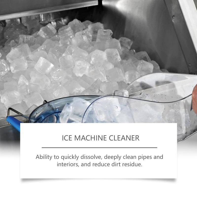 Ice Machine Descaler Tablets Powerful Deep Cleaning Odor Removal for Household Business Scenarios