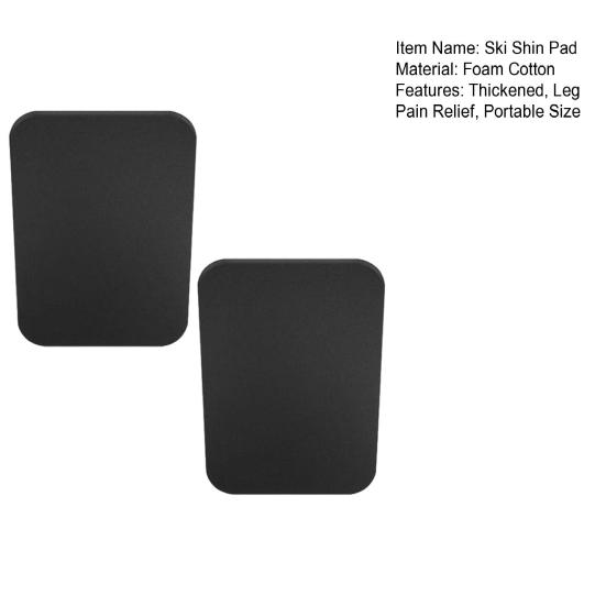 1/2/4/6/8Pcs Ski Shin Pads 5MM Thickened Foam Snowboard Shin Guards Cuttable Leg Pain Relief Portable Winter Sports Ski Boot Liner Shin Protector