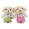 Lovable Small Dog Plush Keychain Colorful Stuffed Toy Pendant With Adorable Features For Bag Accessory