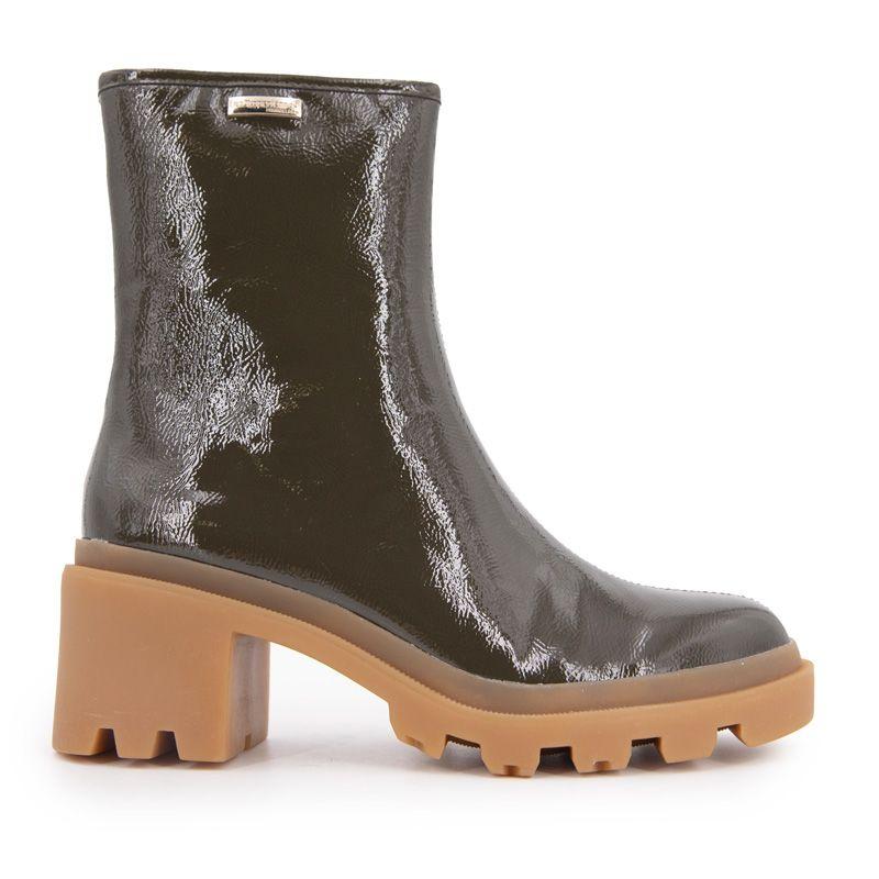 Delizia Patent Ankle Boots Lug Heels Woman LES TROPEZIENNES PAR M.BELARBI