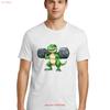 T Rex Lifting 1 Unisexs Shirt 100 Cotton Casual Summer Wear Vintage Homme Breathable Streetwear Stretched Comfortable Soft