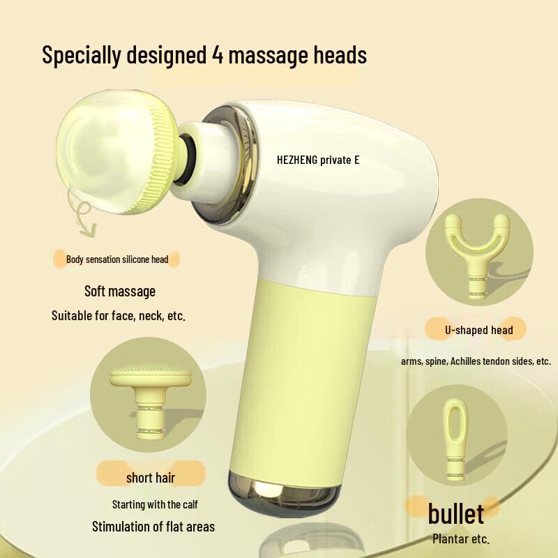 HEZHENG Jelly Mini Portable Massage Gun