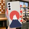 Art Cat Mount Fuji Japan Cover Phone Case For Samsung Galaxy S26 S25 Edge S24 Ultra S23 S22 Plus S21 S20 FE Soft Fundas Shell Ga