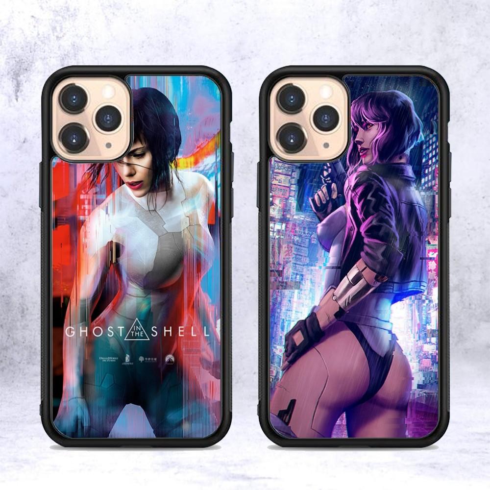 Ghost In the Shell Phone Case Silicone PC+TPU For For iPhone 11 12 13 14 15 16 Plus Pro Max Cover
