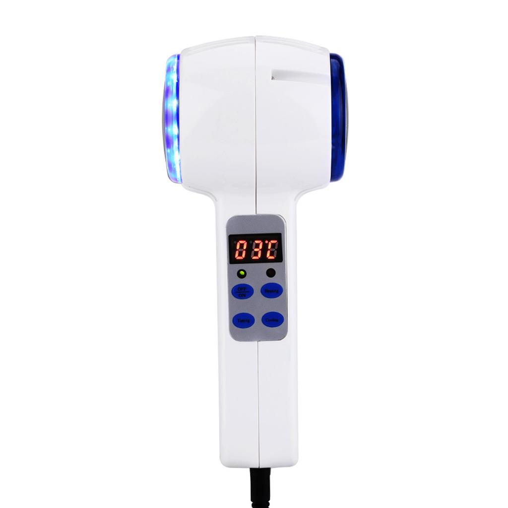 Hot Cold Hammer Cryotherapy Blue Photon Treatment Skin Beauty Massager