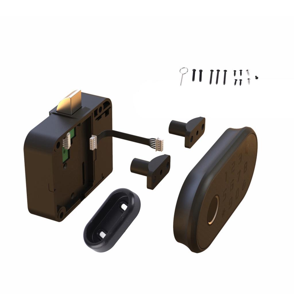 Drawer Fingerprint Password Lock Biometric Electronic Cabinet Access Control Keypad Lock for Office