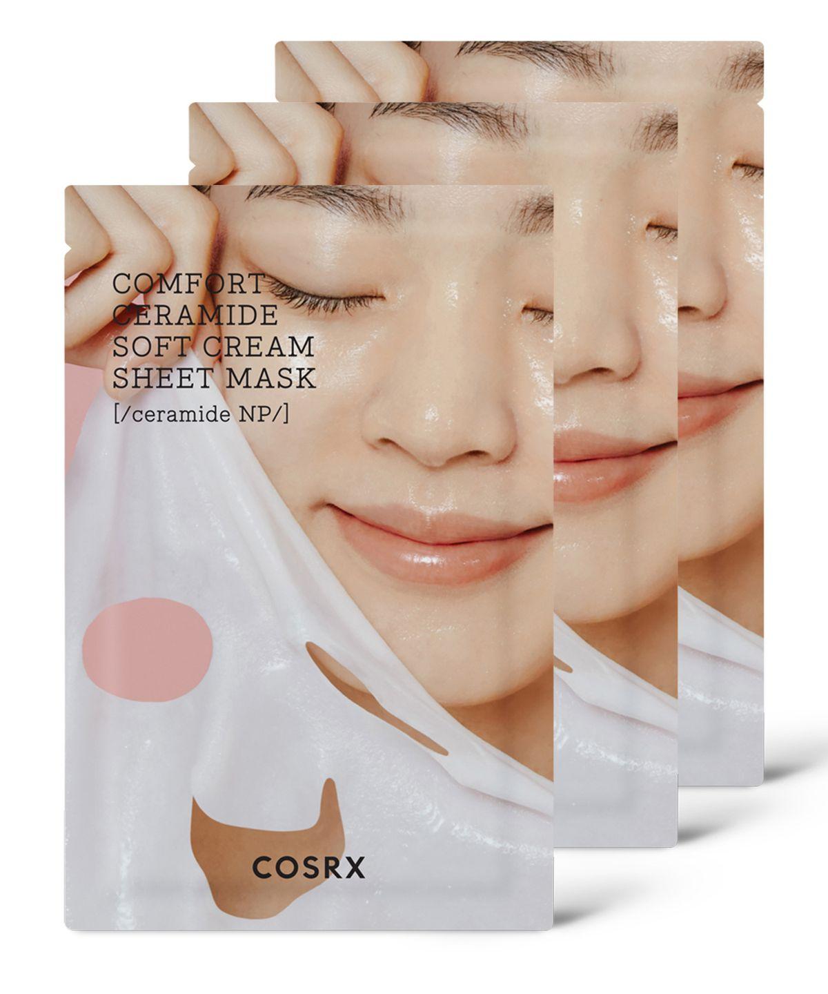 Balanceium Comfort Ceramide Soft Cream Sheet Mask 3ea