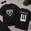 Hot Big Bang K-pop VIP Wash T-shirt Unisex Vintage Fashion Hip Hop Streetwear Top Y2K Gothic Cotton Oversized T-shirt Breathable Comfortable Clothes