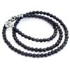 Name Accessories Necklace Choker [2PIECES] pe1511-Onyx-45 [Brand (Onyx - 45cm)]