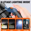 Outdoor handheld light searchlight portable flashlight high-power dual beam hanging light LED long-range construction site emer
