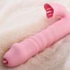 G-spot Vibrator Tongue Licking Telescopic Vaginal Massagers Licking Clitoris G-spot Stimulation Masturbate Dildo SexToy for Women