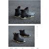 Women's Waterproof Short Ankle Boots Non-Slip Leather Sneakers Comfortable Casual Shoes