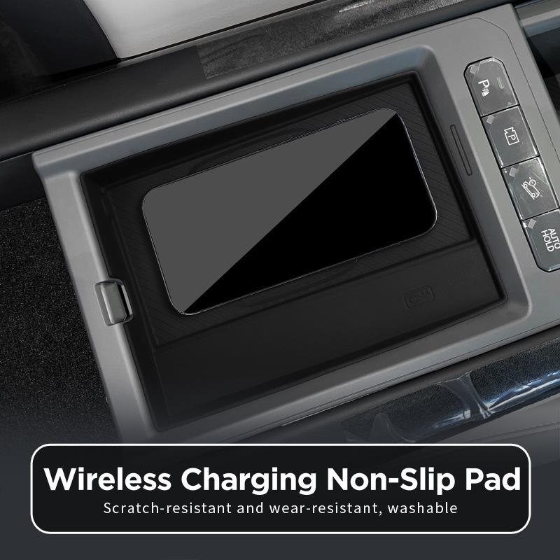 For Kia EV9 2024 2025 Wireless Charger Silicone Pad Central Control Anti-slip Car Protection Mat Modified Interior Accessories