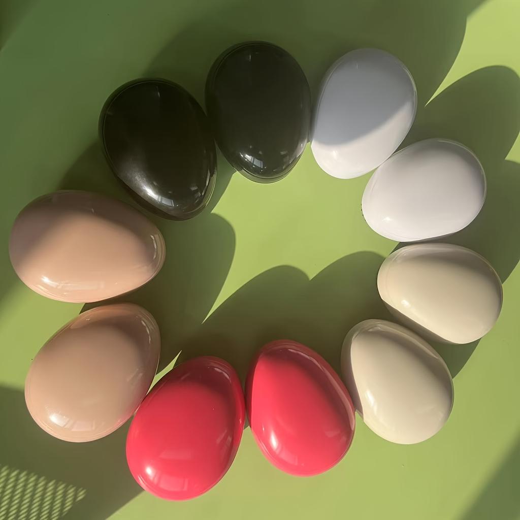 [Portable Hair Brush] Portable Anti Knot Tangling Egg Shape Hair Brush | Scalp Massage Comb Good Travel Partner