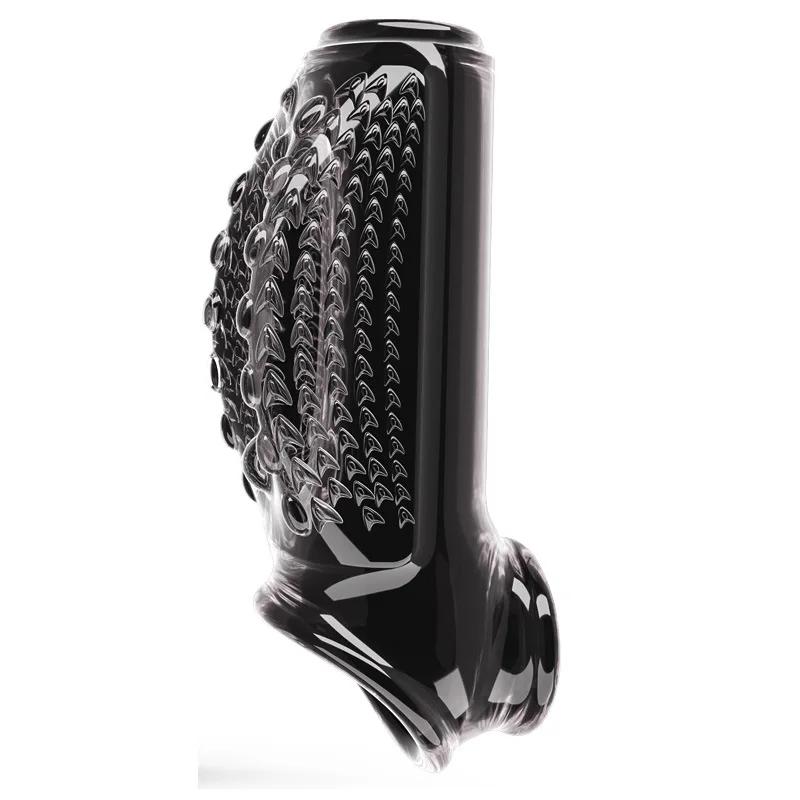 Penis Enlargement Sleeve Thickened Cock Ring Penis Extended Delay Time Sex Toys Lock Semen Adult Sex Products Penis Extension