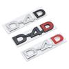 3D Metal D4D Letters Logo Rear Trunk Badge Sticker Emblem Car Styling For Toyota Land Cruiser Corolla RAV4 Verso Prado Camry
