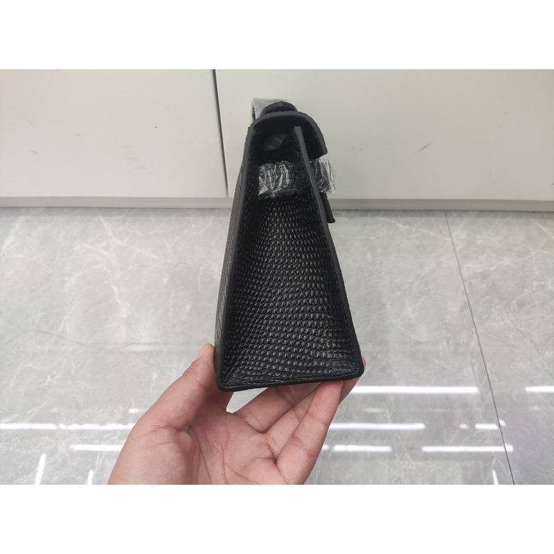 New High-end First-layer Cowhide Lizard Pattern First-generation Bag Genuine Leather Portable Shoulder Messenger Bag Bag Female
