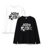 NESPA STUDIO Ink Garments Layered Long Sleeve T-Shirt 3 Colors [Nspr_6002]