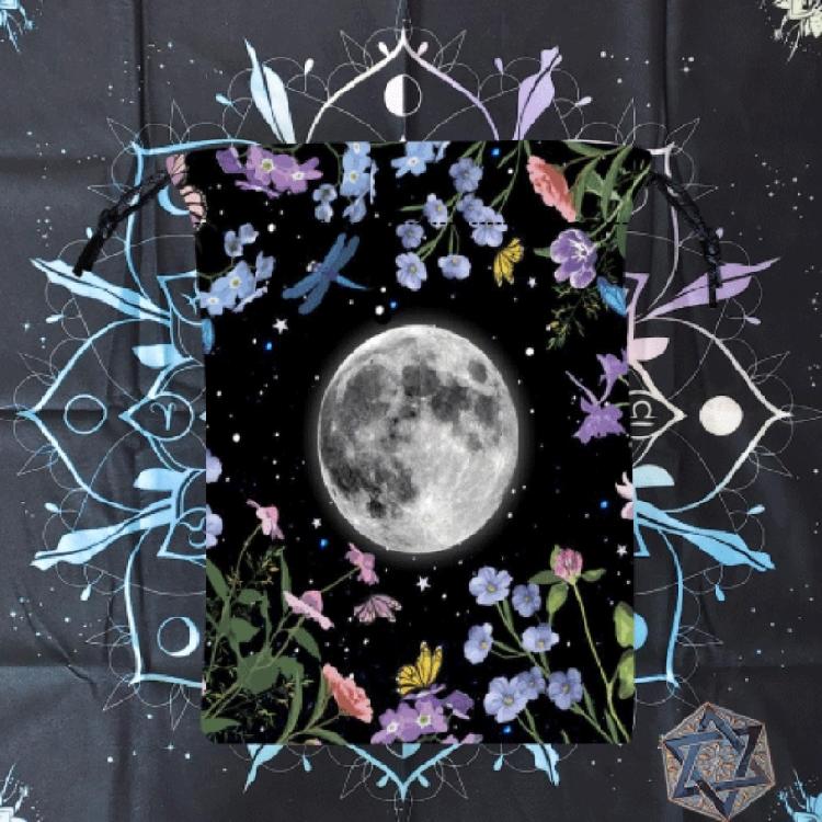 Schmuck Würfelbeutel Brettspiel Kartenbeutel Geschenkverpackungsbeutel Tarots Aufbewahrungsbeutel