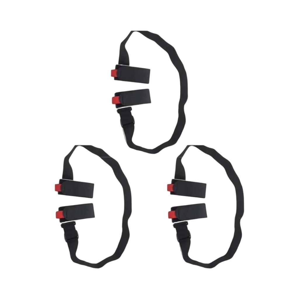 Adjustable Ski Straps for Carrying Skis and Snowboards Durable Quick Release Buckles Ski Board Carrier Straps for Easy Transport and Storage