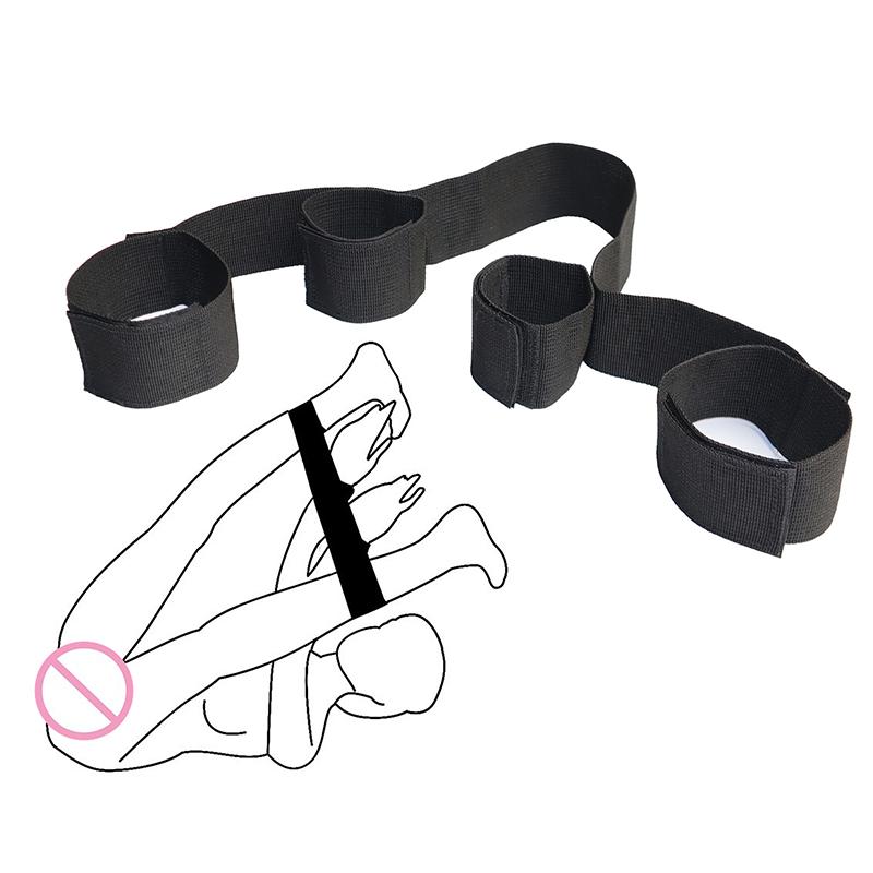 Adult Restraint - Wrist Restraint Couples Sex Toys With Hook And Loop Fastening Strap Sex Handcuff Set