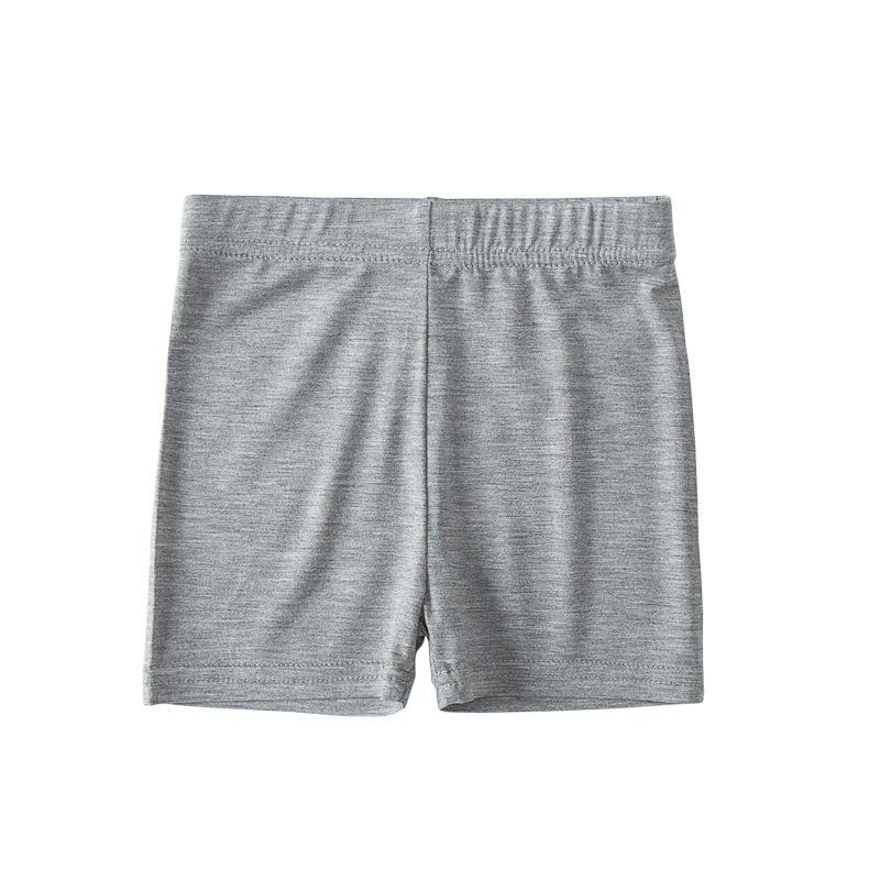 Girls' Summer Safety Shorts: Thin Modal Anti-Exposure Ice Silk Base Layer for Kids