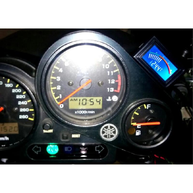 Car Suv Digital Display Meter Oil/Water Chargecooler Temp Celsius Gauge Probe 1X