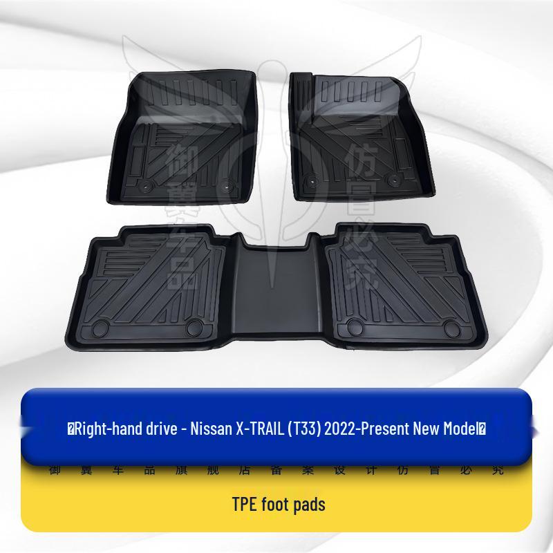 Nissan X-Trail TPE Floor Mats for Hong Kong Right-Hand Drive Models